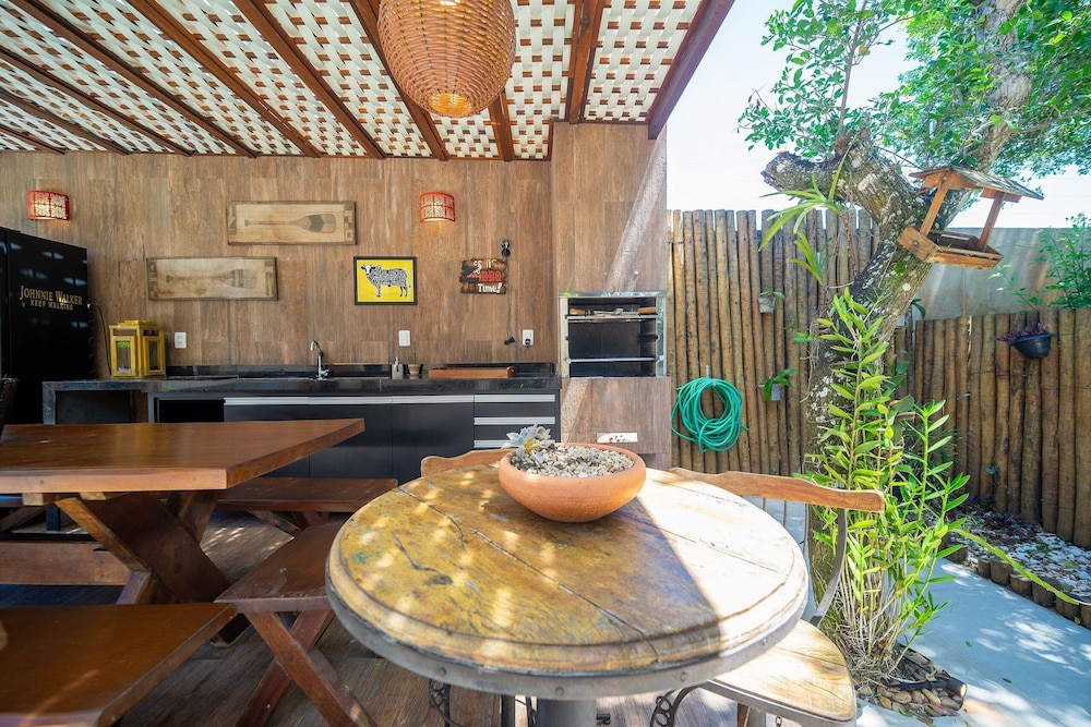 Bz85 Casa com Piscina 200m da praia