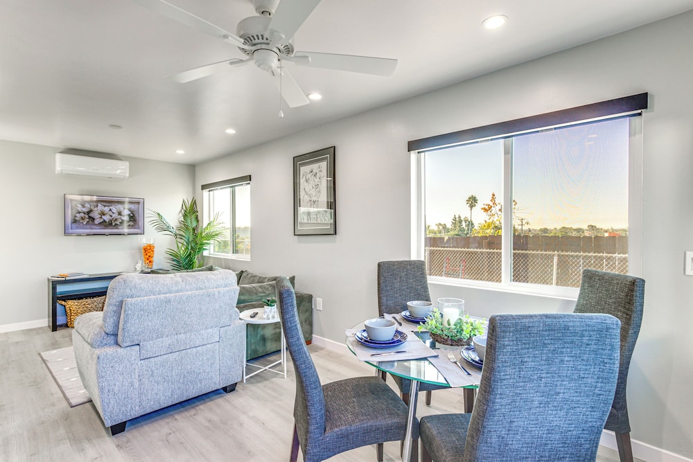2 Mi to Mission Valley: Chic Home w/ Patio!