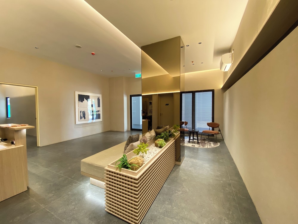 Soft Minimalist Studio Room At Meikarta Apartment