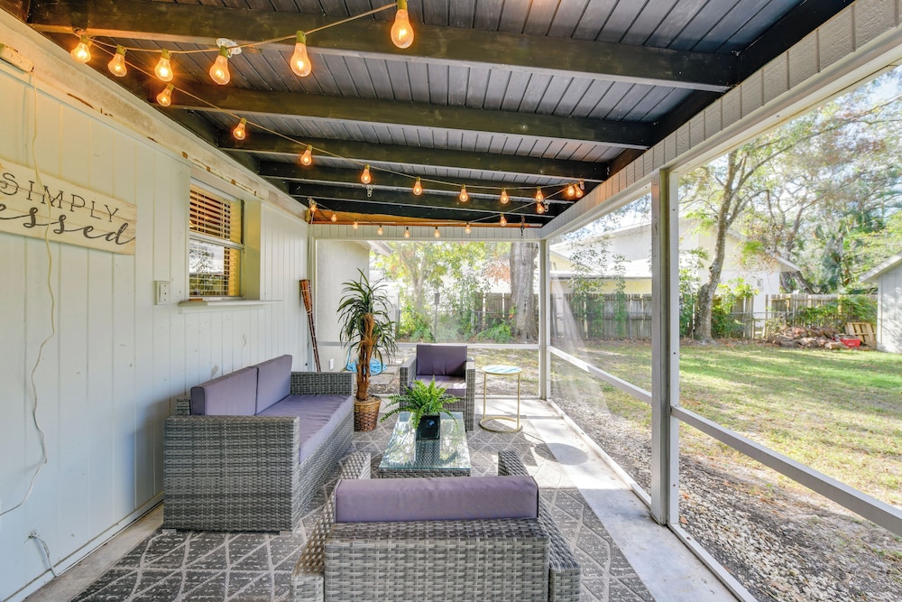 Near Beaches + Downtown: Sarasota Home w/ Lanai