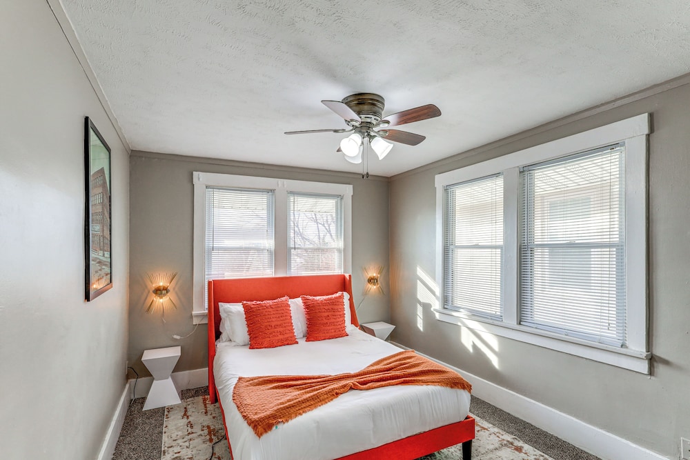 3 Mi to Dtwn: Omaha Escape w/ Game Room & Patio!