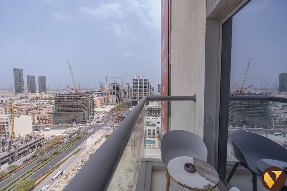 Modern In JVC With Balcony Pool & Gym