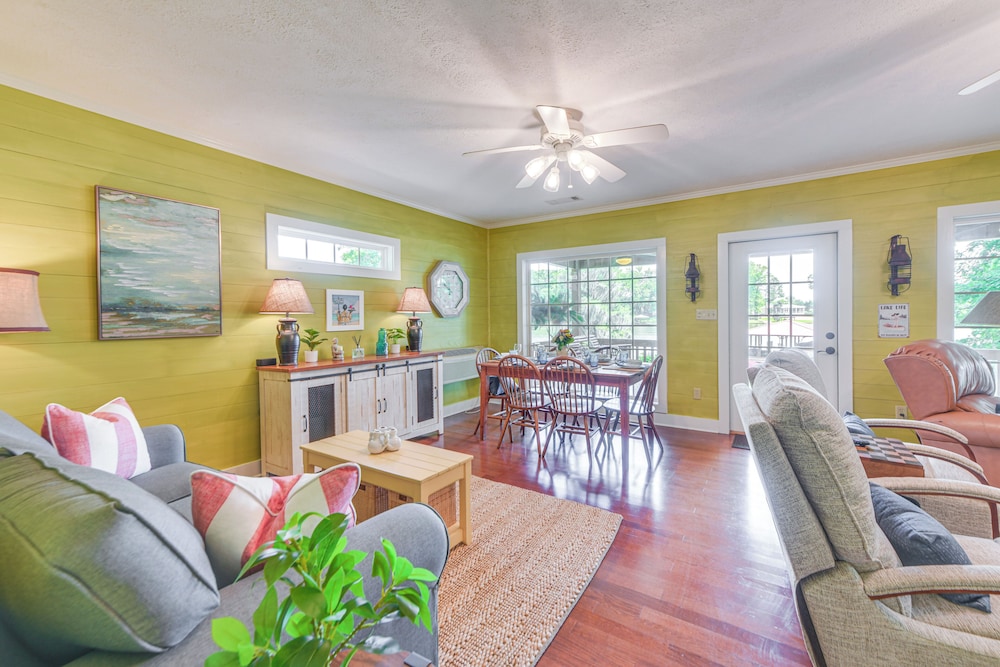 Private Dock + Porch: Lakefront Retreat in Cobb!
