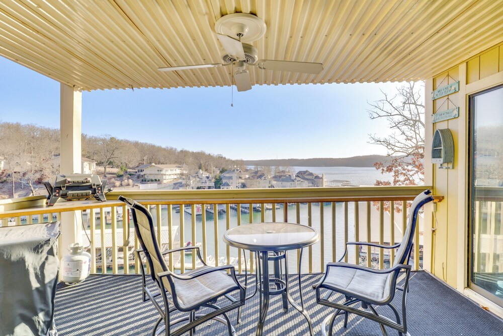 Lake View & Boat Slip: Osage Beach Retreat!