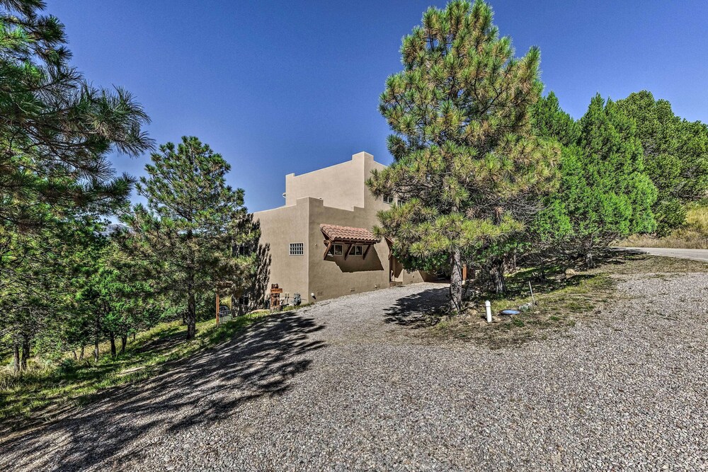 Scenic Ruidoso Home w/ Large Deck + Hot Tub! view 3