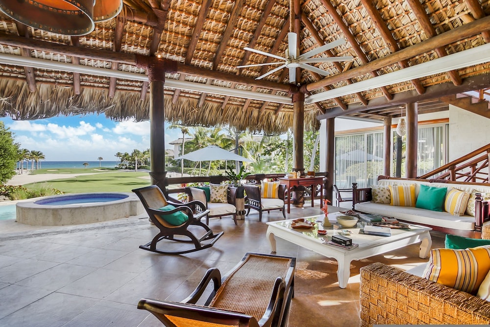 All-inclusive Ocean View Cap Cana Villa With Chef Butler Maid Pool Jacuzzi Eden Roc Beach Access view 3