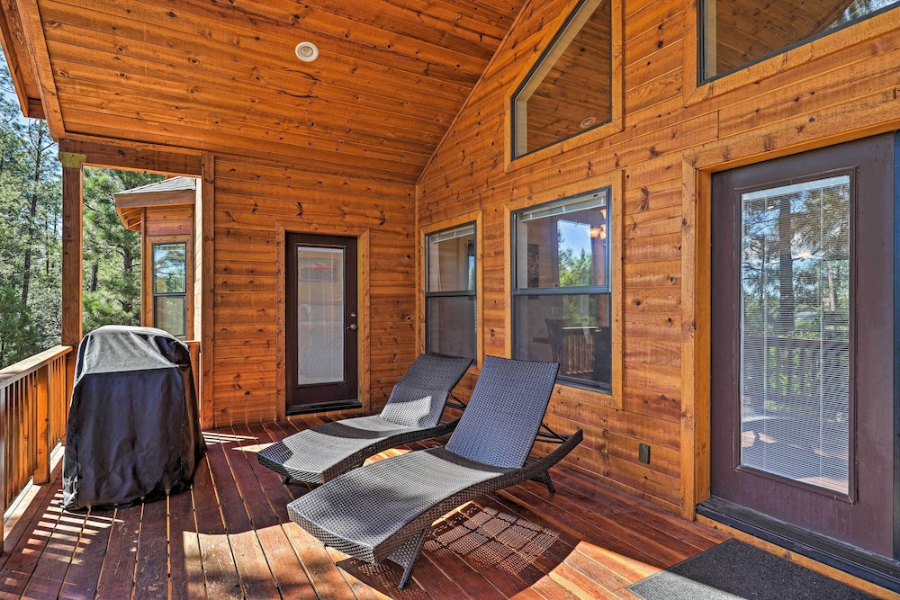 Serene Lakeside Cabin w/ Decks + Edler Lake Views! view 4
