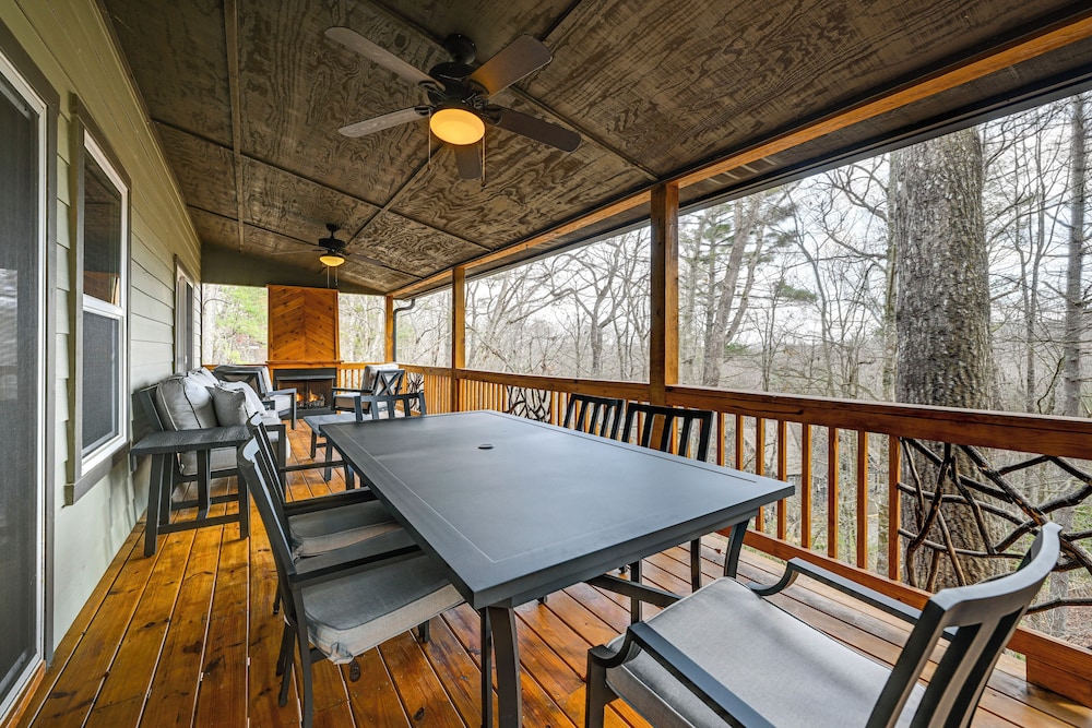 Sapphire Valley Resort Cabin w/ Fireplaces + Grill