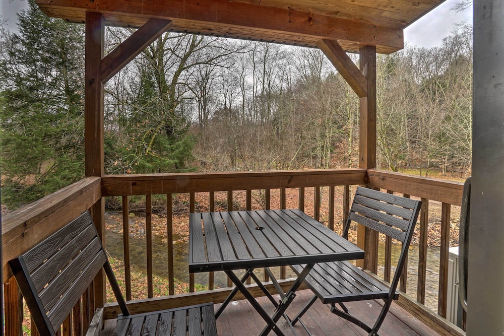 Titusville Vacations - Scenic Log Cabin With Fire Pit  Stocked Creek! - Property Image 8