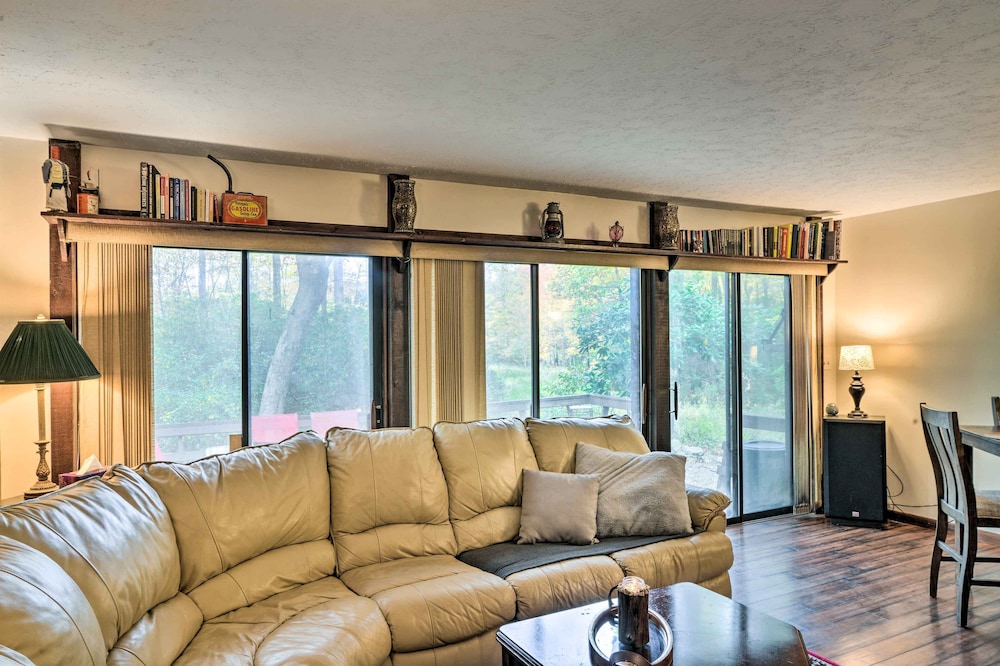 Farmington A-frame w/ Lake Access & Fire Pit! view 5