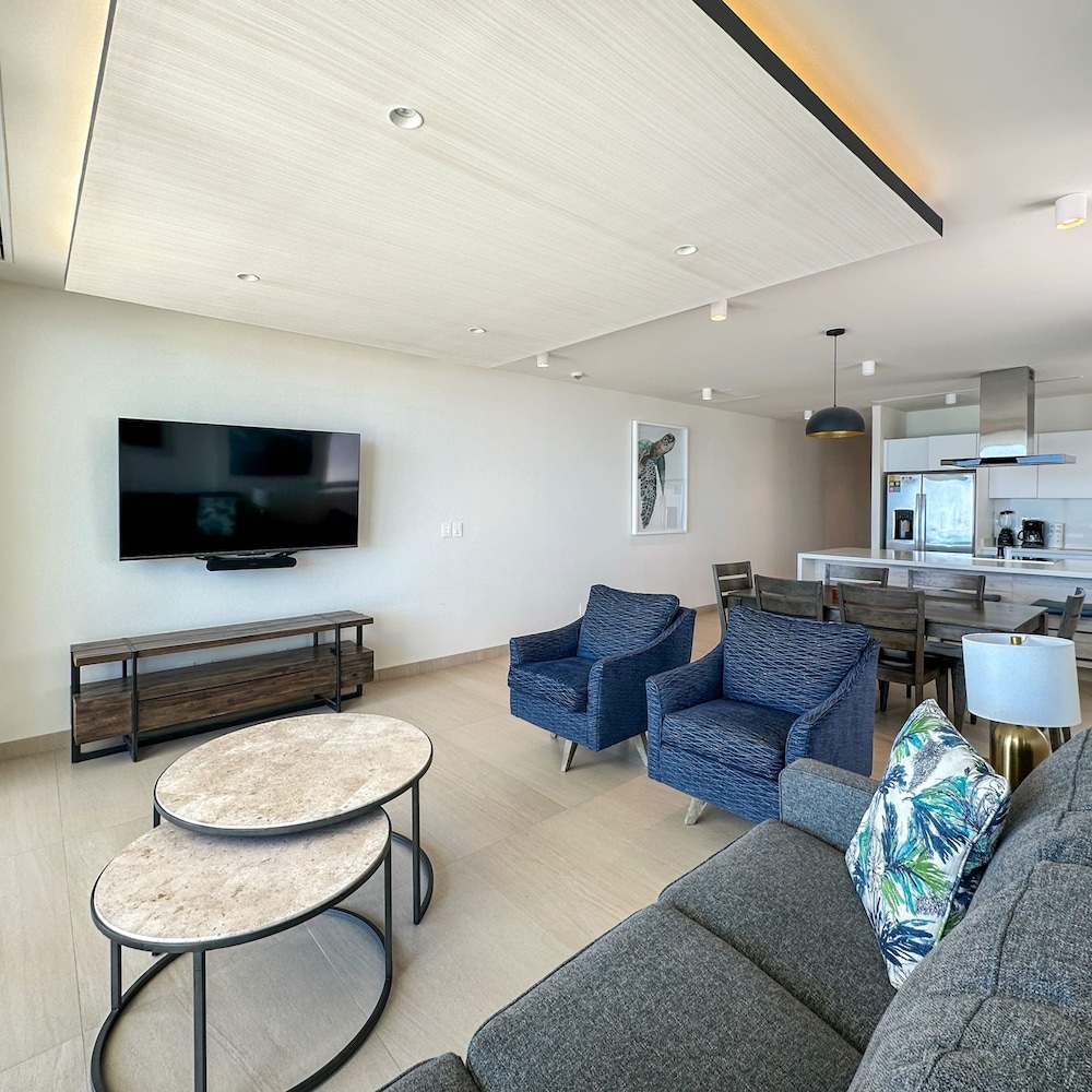 Brand-new Modern 2BR Gem on Iconic Sandy Beach