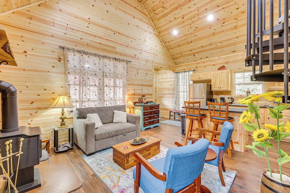 Hike & Fish: Marlinton Cabin w/ Fire Pit & Views! view 4