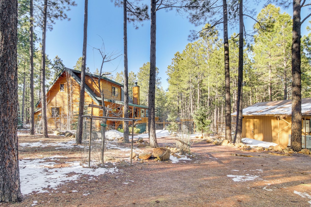 Family-friendly Cabin w/ Fire Pit in Forest Lakes