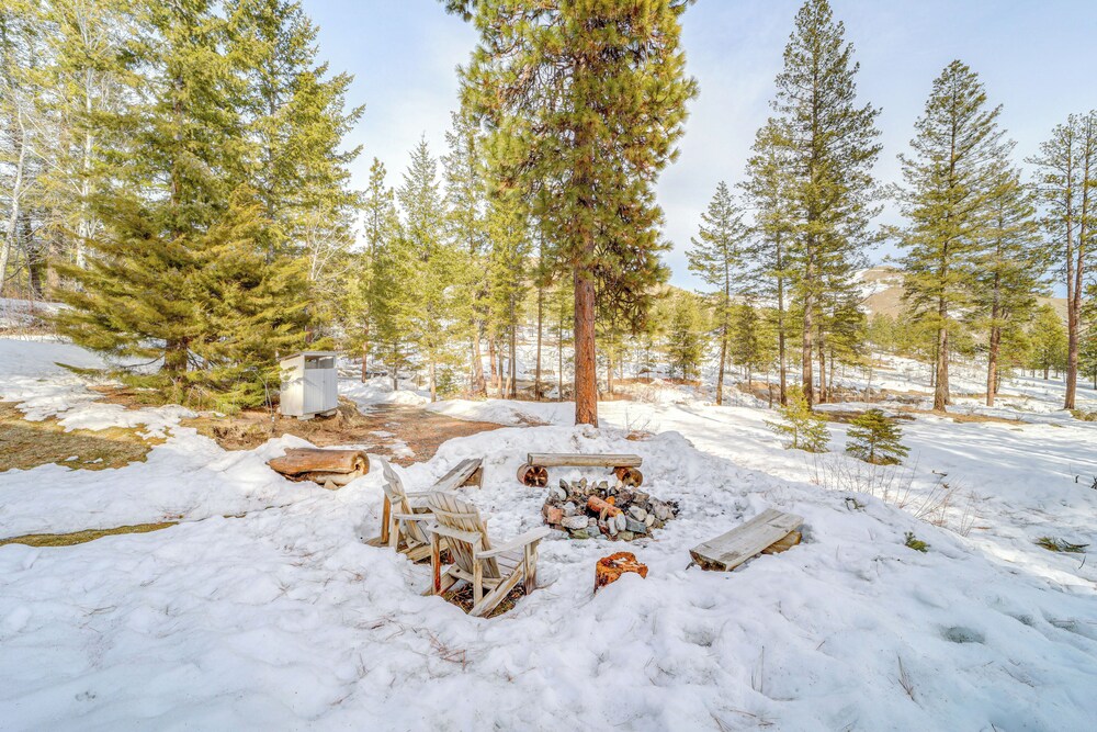 'chelan Mountain Retreat' Chalet w/ Fire Pit!