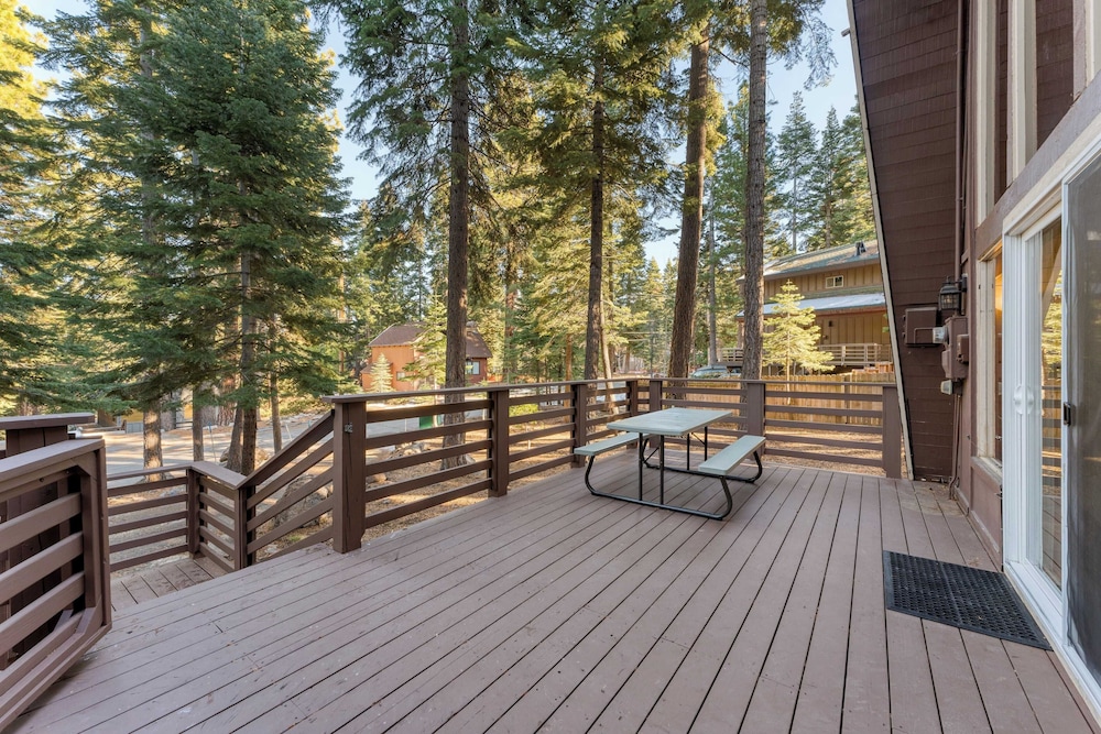 Lundy Bearden Serene Tahoe Retreat With Deck, Fireplace, and Forest Views