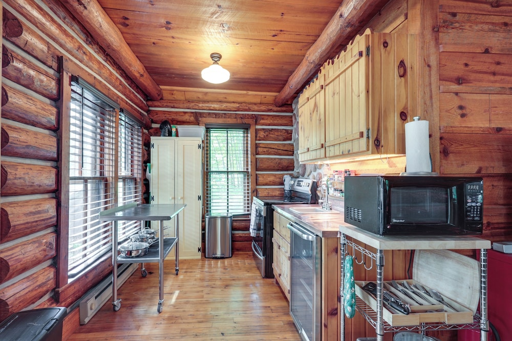 Pier & Lake-view Patio: Wisconsin Northwoods Cabin