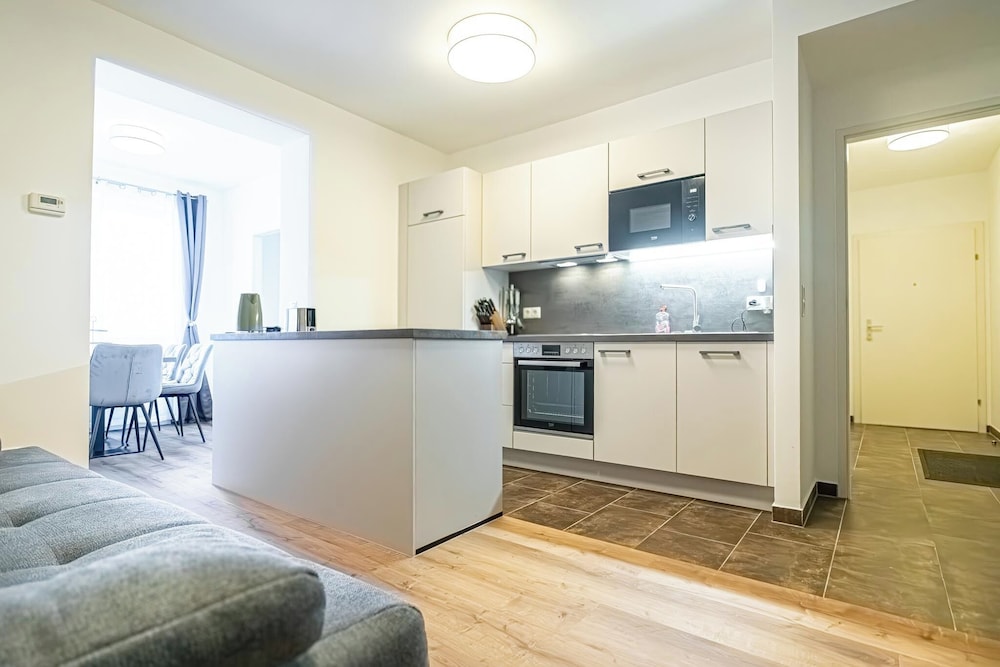 Comfy 1BR 1LR Apt Donaustadt Zones