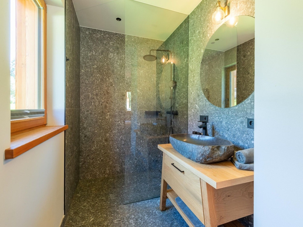 Lovely Chalet in Wolting With Natural Pond