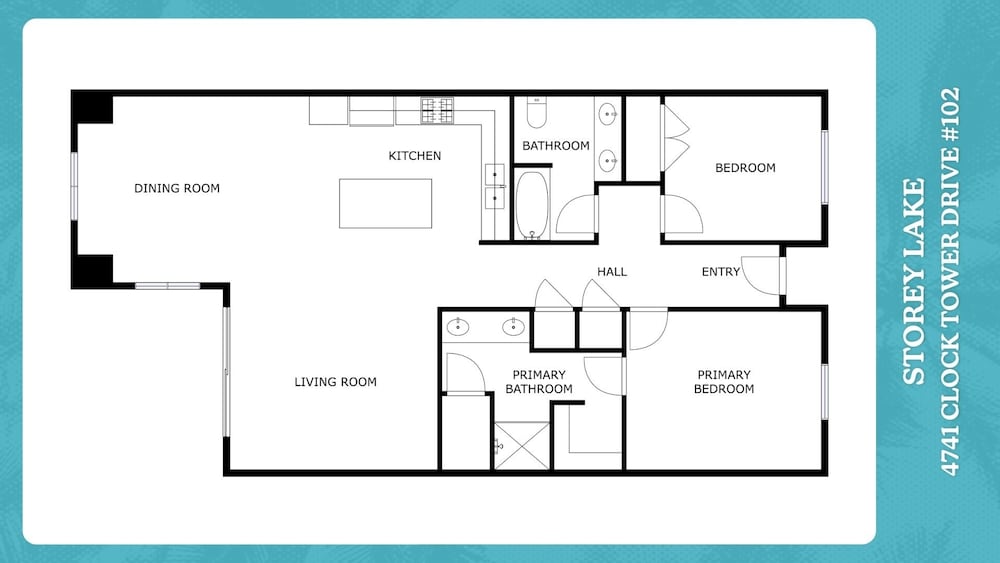 Storey Lake Resort 2 Bedroom Condo w Balcony and Amenities 2 Condo