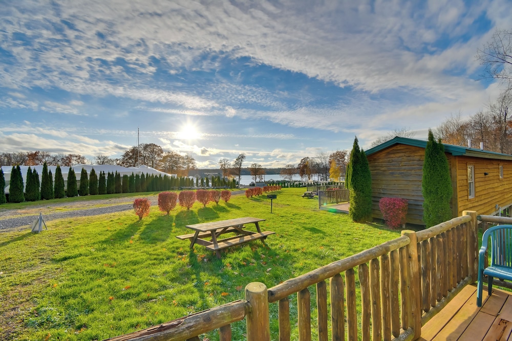 Lakefront Cabin Living w/ Dock Access on Sodus Bay