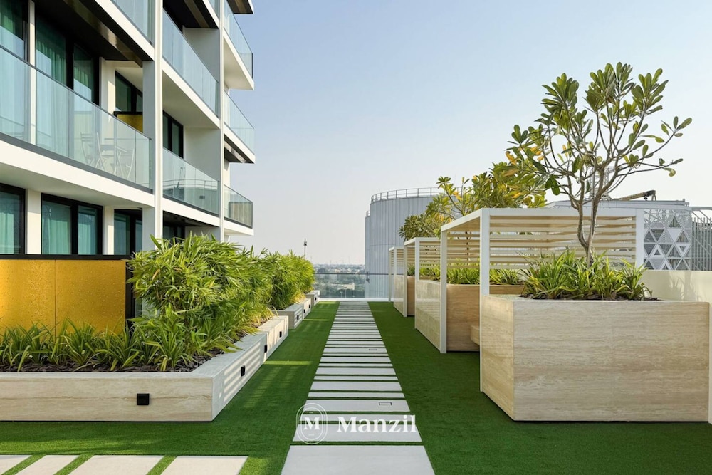 Modern 2BR w Balcony in JVC nr Dubai Sports City