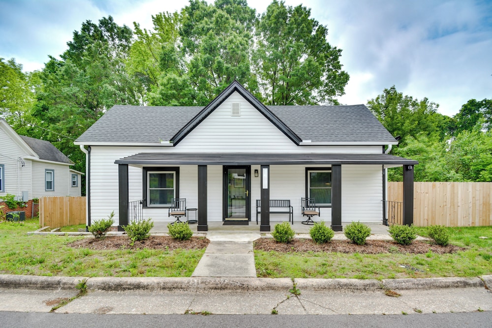 Chic Durham Home w/ Game Room: Walk to Downtown!