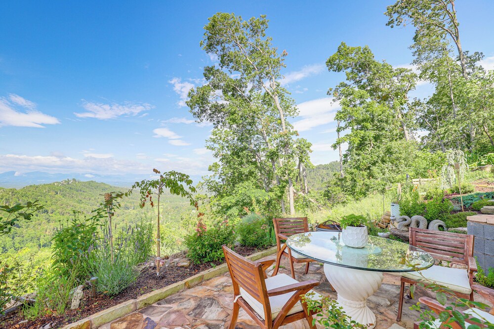 Unique Mountain-view Dome Home in Weaverville