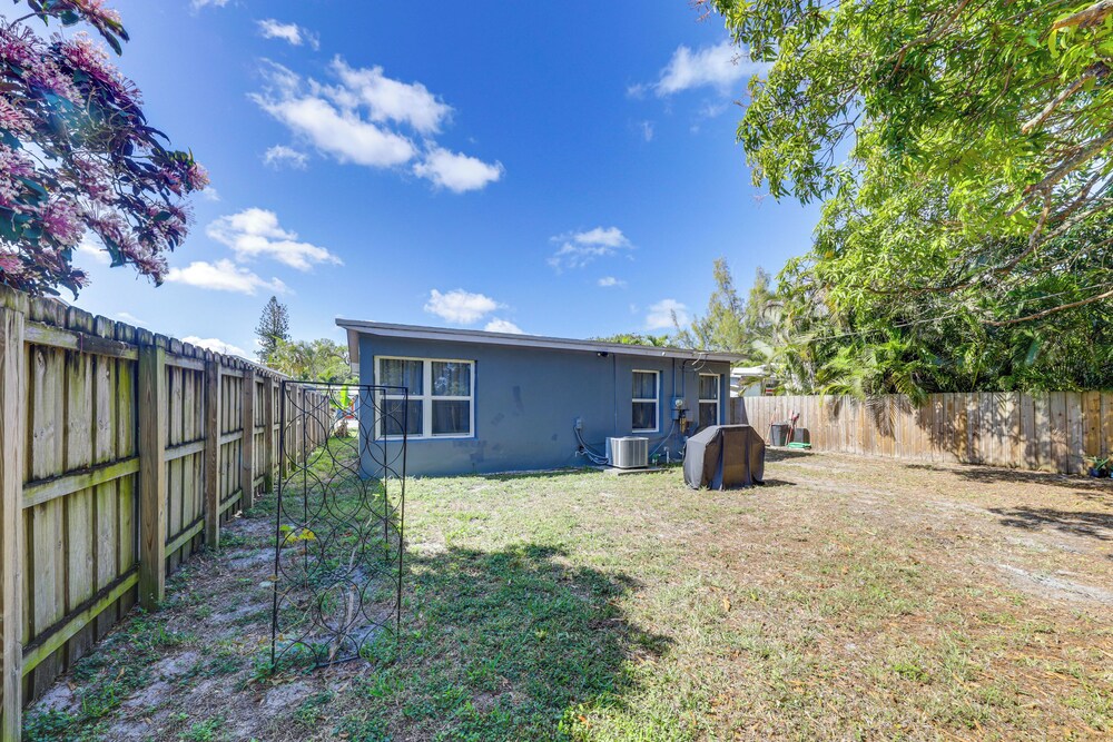 4 Mi to Ft Lauderdale Beach: Wfh-friendly Home!