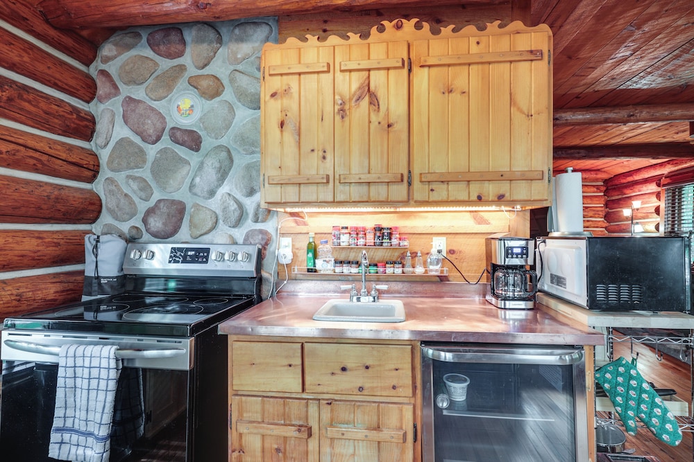 Pier & Lake-view Patio: Wisconsin Northwoods Cabin