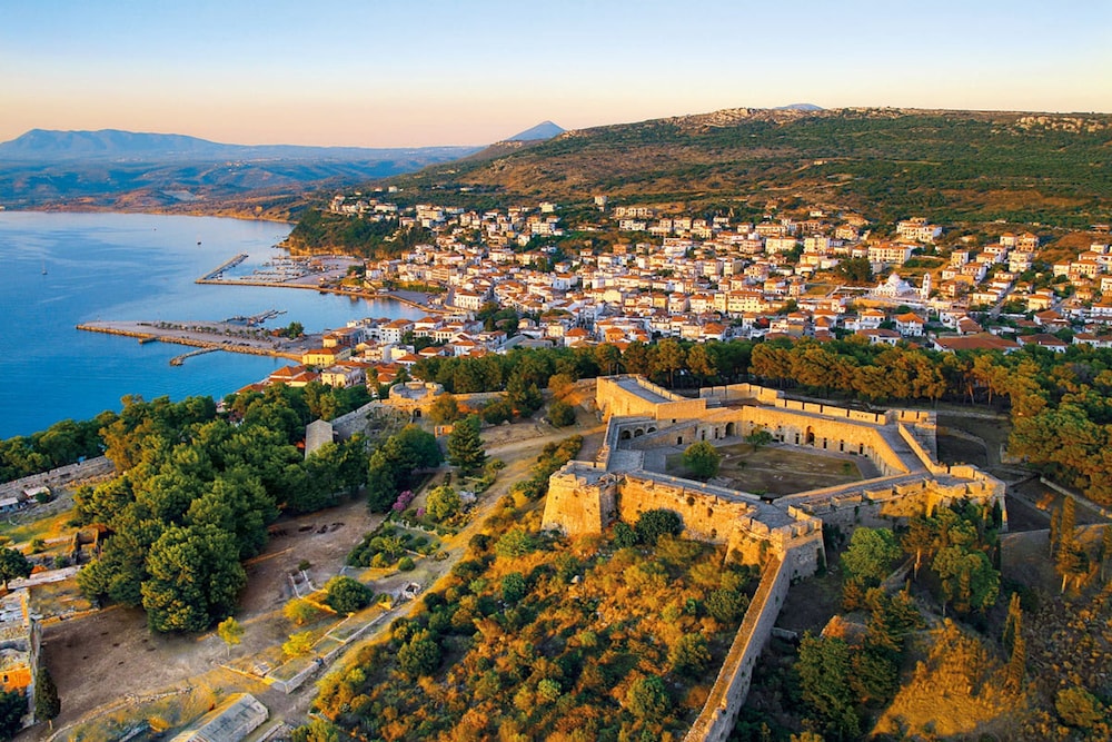 Pylos Sunset Retreat With Panoramic Sea Views