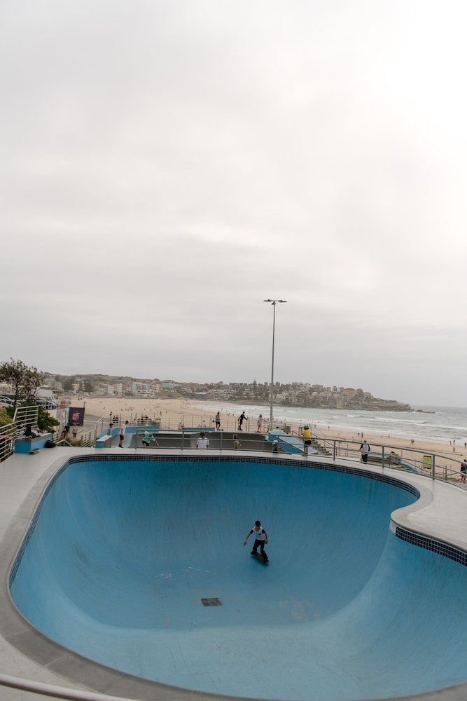 Ocean Front Building On Bondi Beach