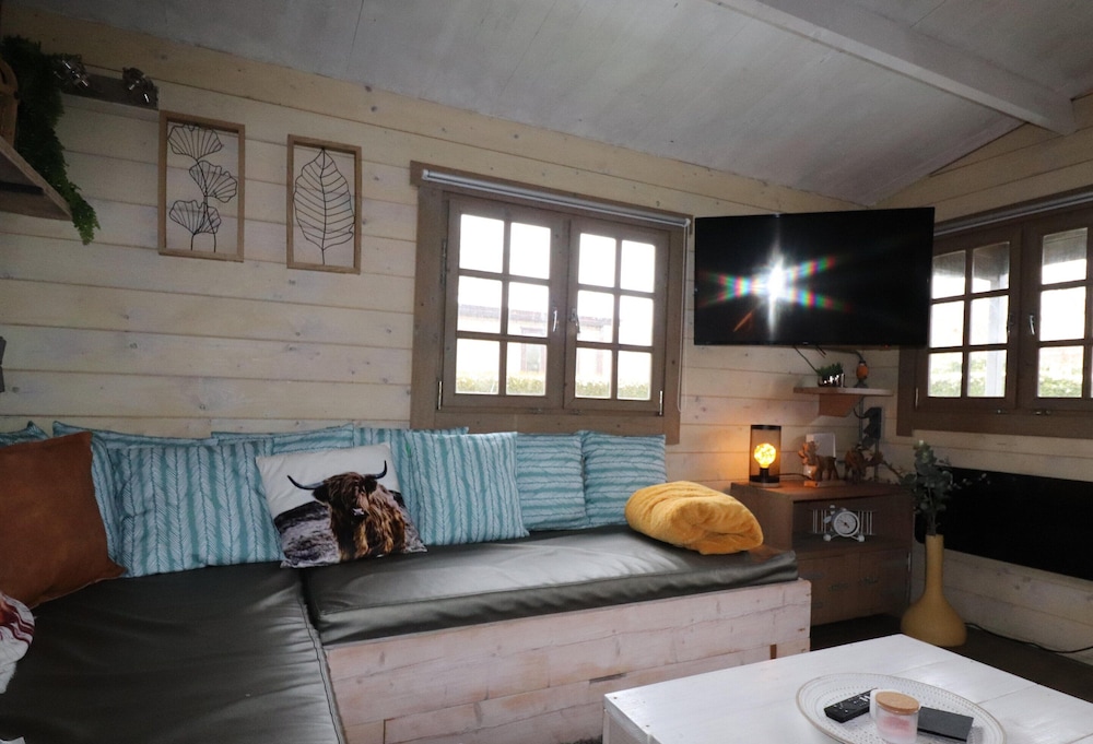 Cabin in Tzummarum With Pool and Tennis Court