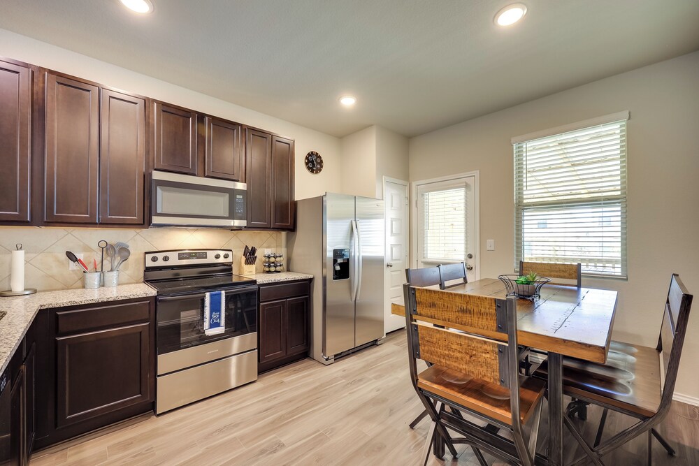 Hot Tub & Pool Haven w/ Game Loft: 6 Mi to Afb!