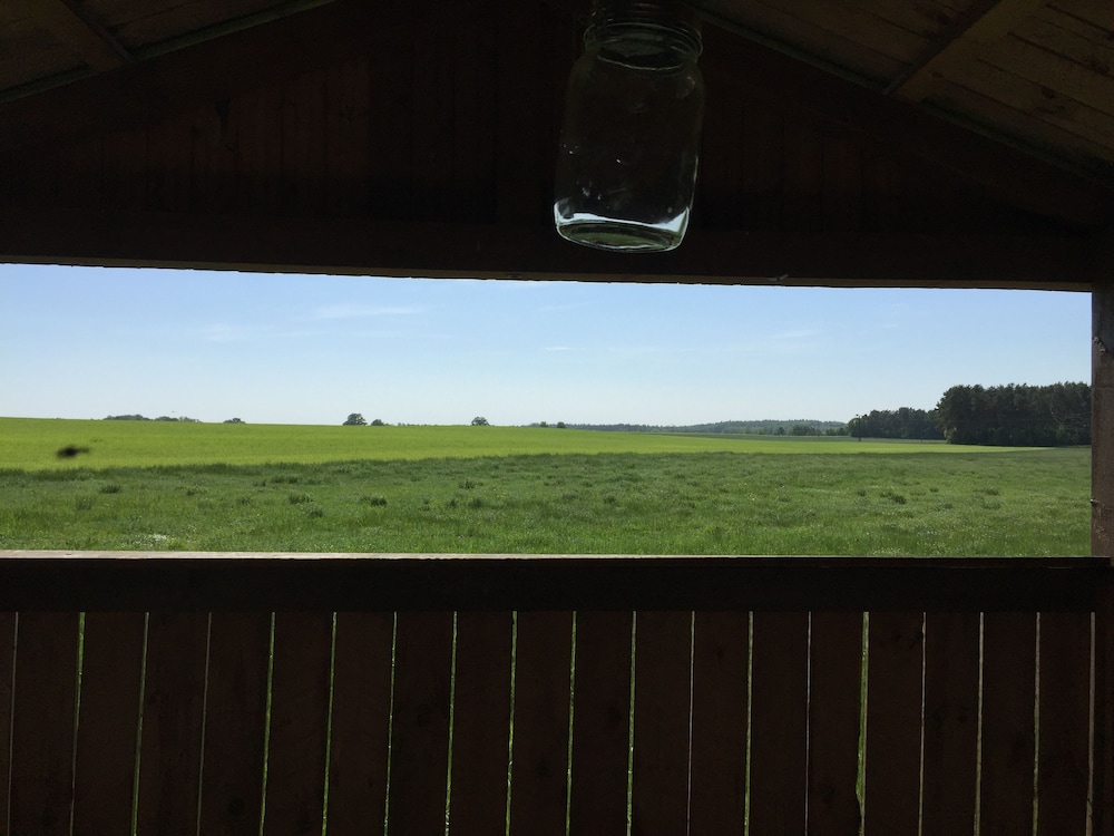 Ferienhaus Mirow-Lärz - Kamin Wald Ruhe