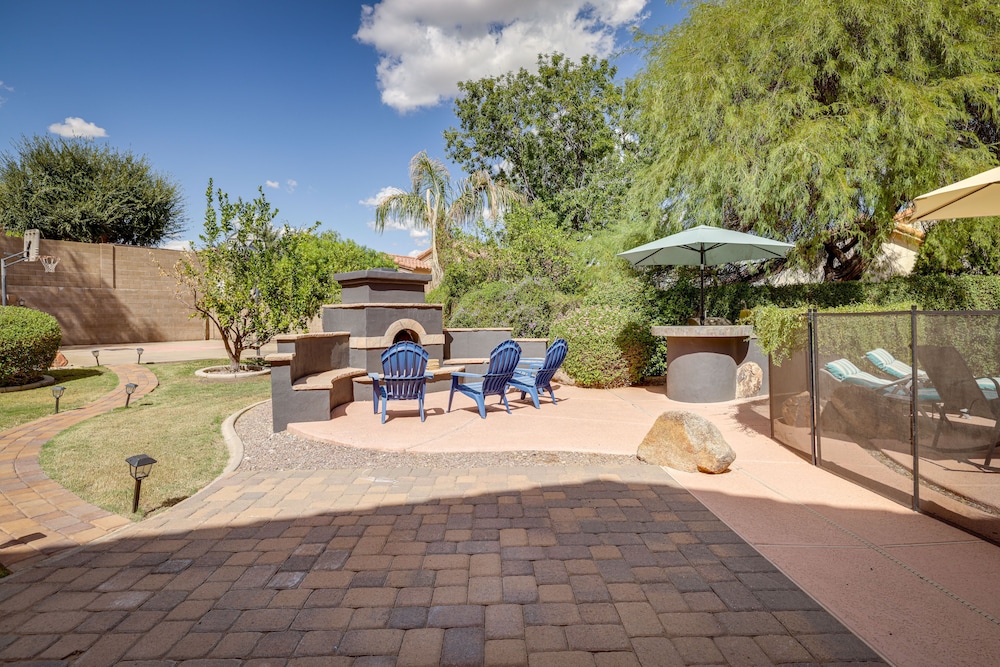 Luxe Phoenix Home w/ Pool + Basketball Court!