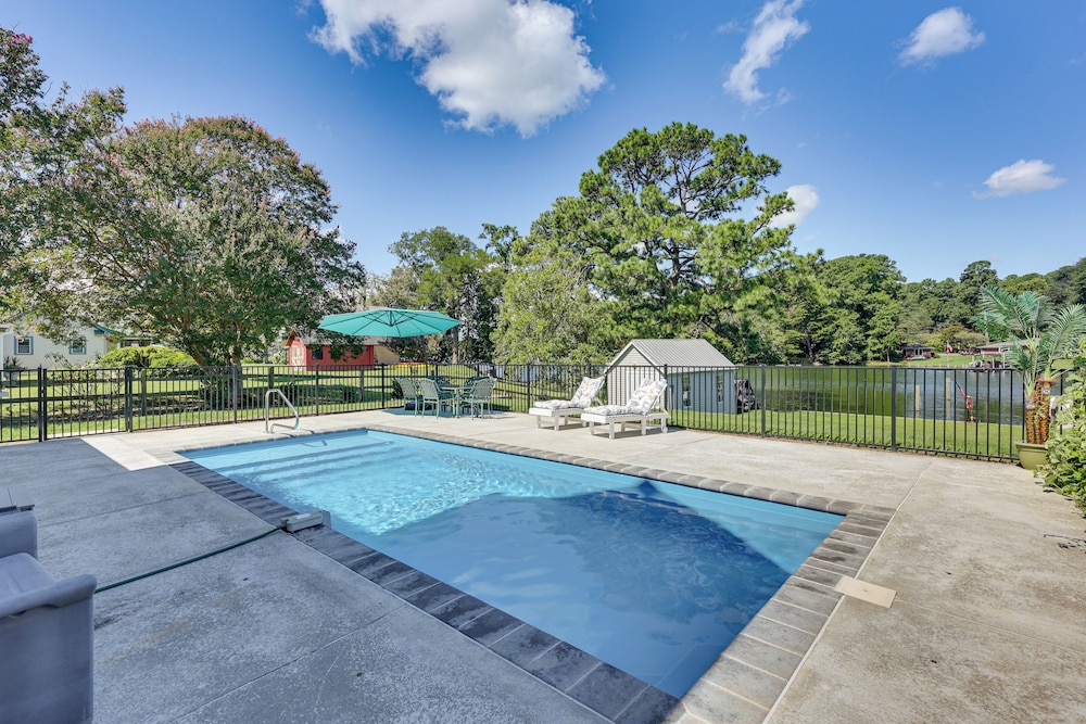 Historic Waterfront Home w/ Dock in Reedville!