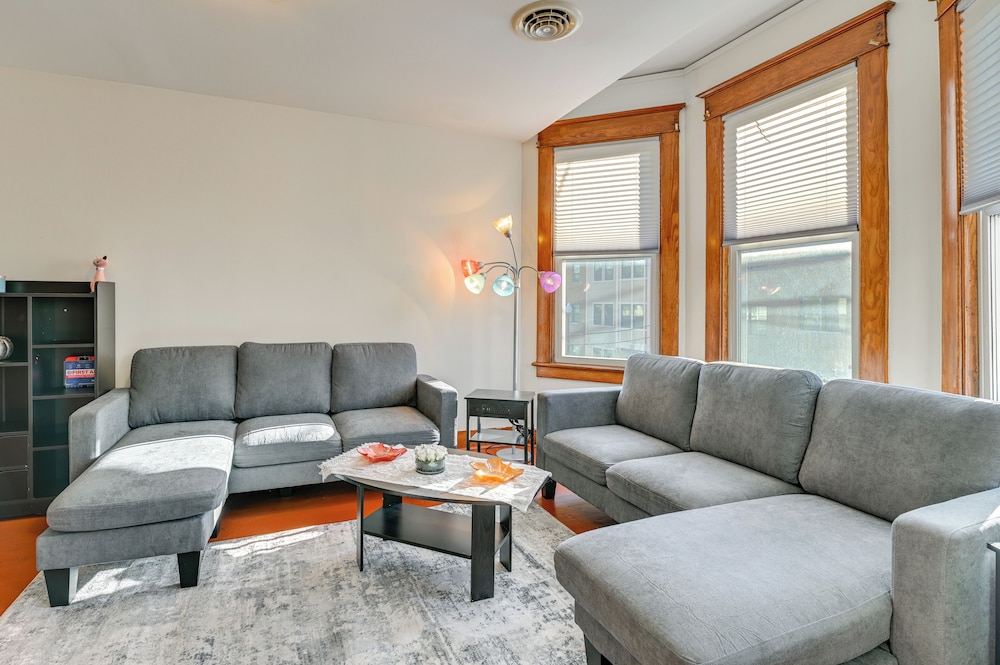 Walk to Washington Park: Remote Work-ready Apt!