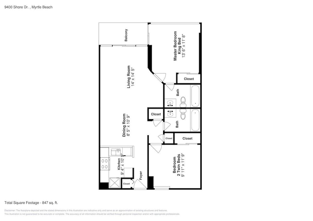 Sands Beach Club 515 2 Bedroom Condo