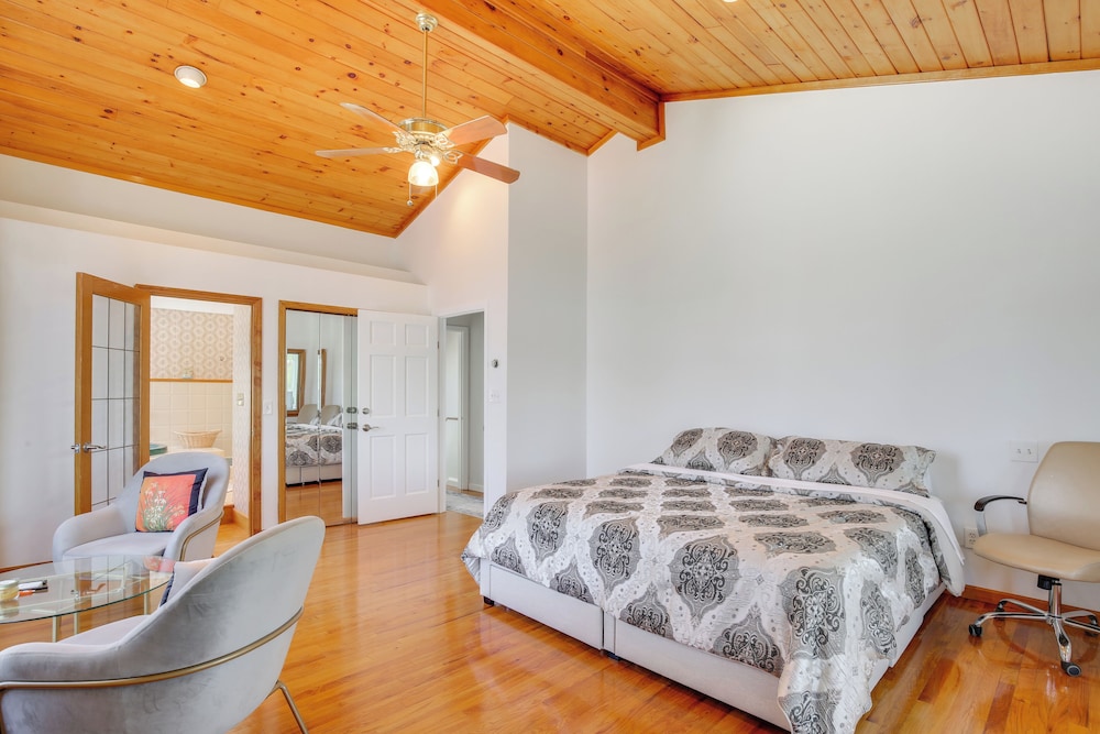 Lake Carmel Access: Waterfront Home w/ Deck!
