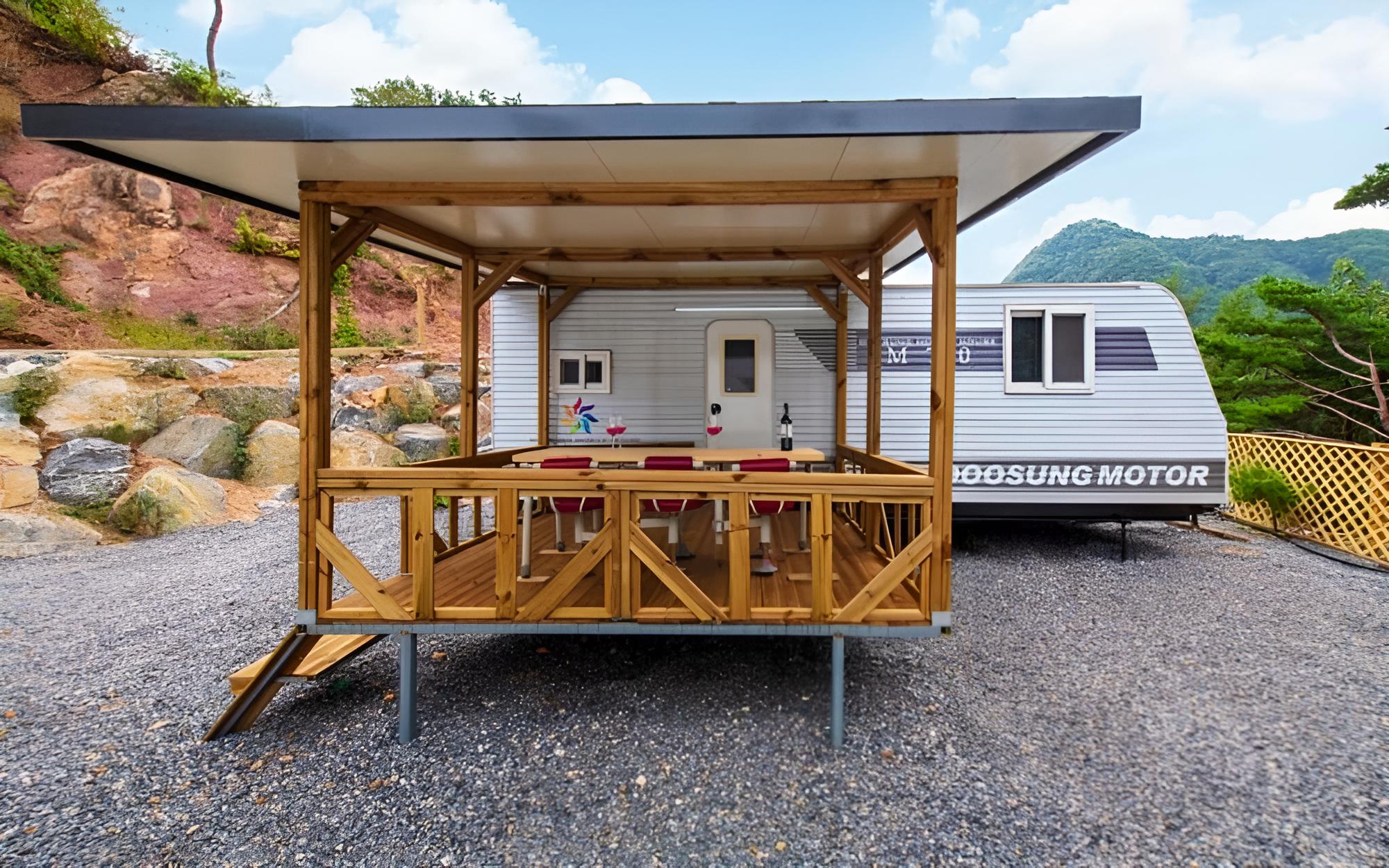 Danyang Pine Caravan Camping view 4