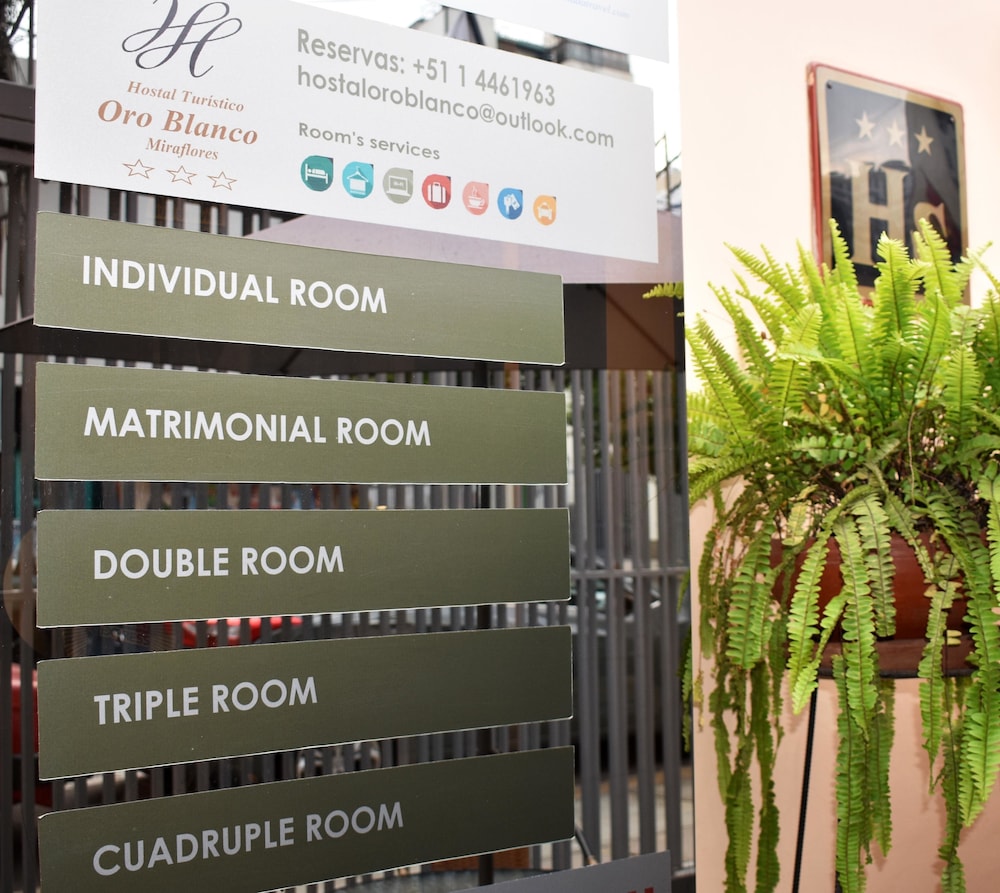 B&B Oro Blanco Miraflores