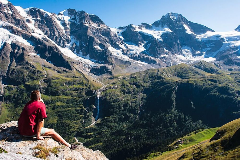 Pension Gimmelwald view 3