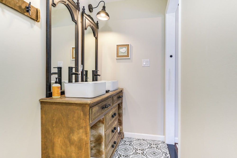 Walk to Town & River: Charming Home in North East!