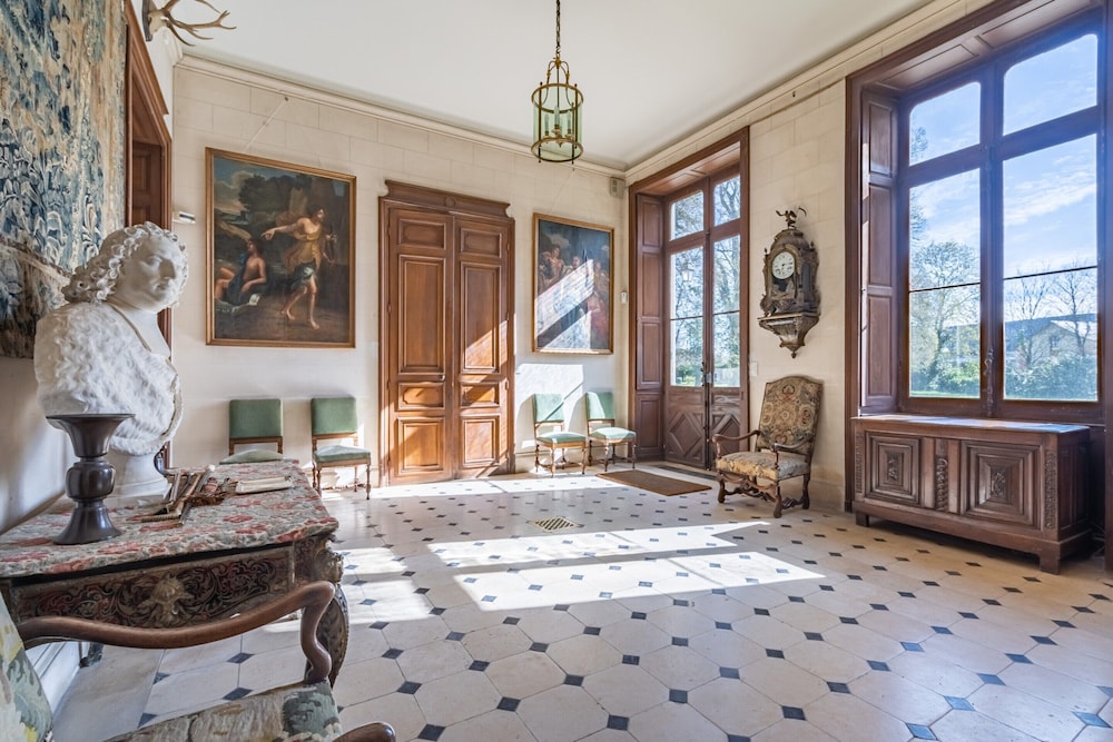 Chateau in Sarthe With Heated Pool