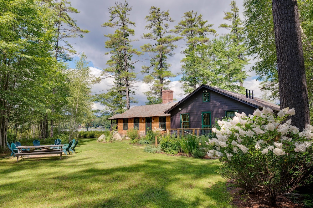 Lakefront Lovell Home w/ Dock: Walk to Town Beach!