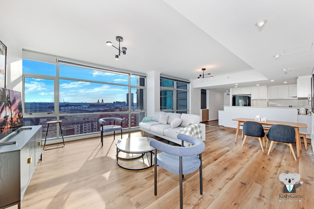 Kozyguru | Sydneycbd | Amazing City View 3B Apt
