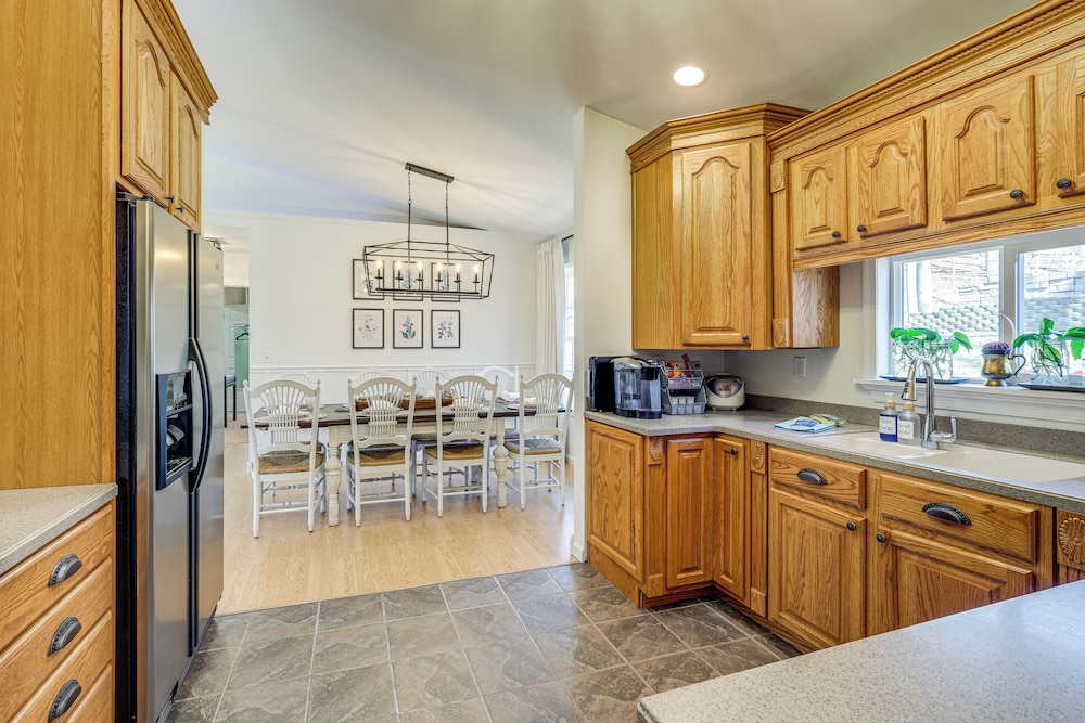 Fish, Boat & Hike: Lakefront Home w/ Game Room!