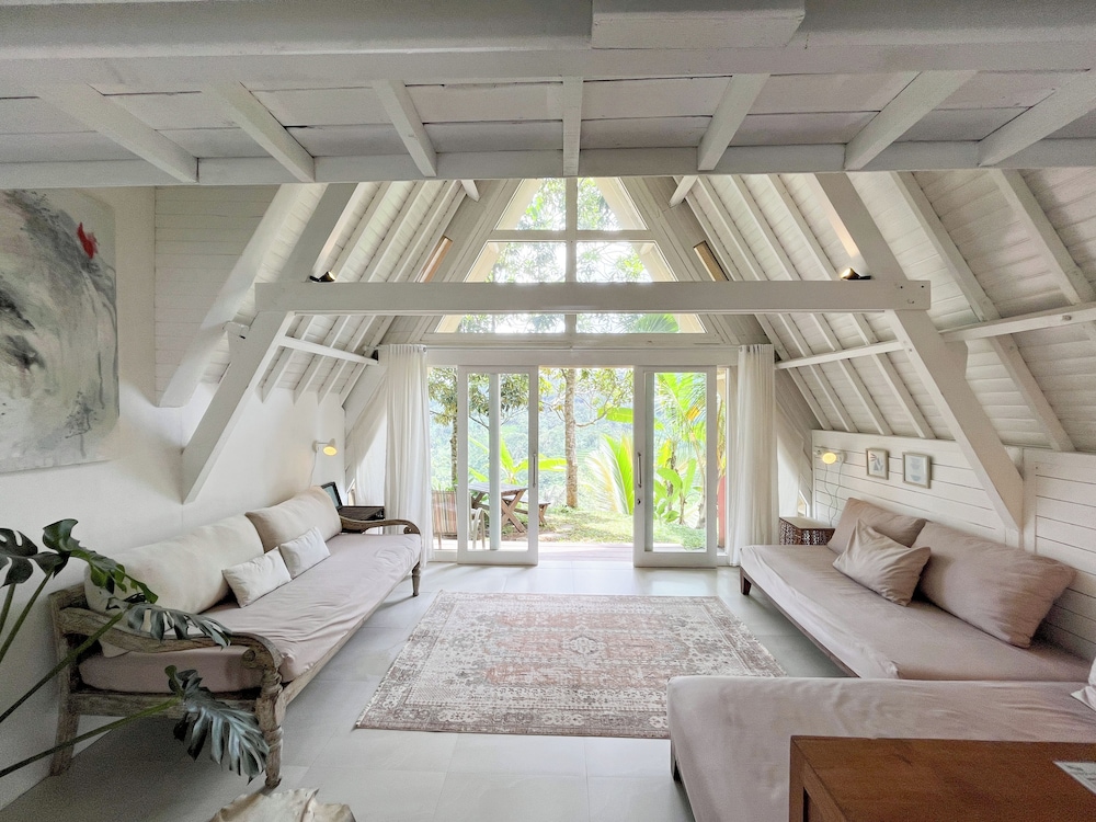 Frame Cabin with Endless Rice Field View