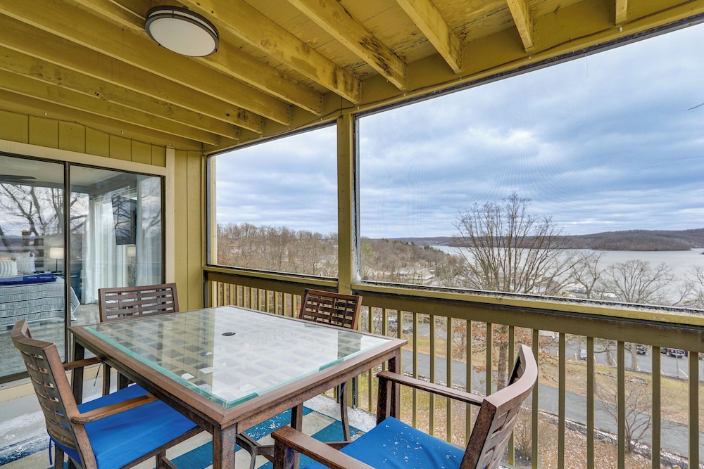Community Perks: Scenic Osage Beach Condo!