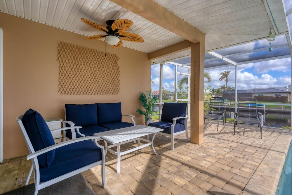 Punta Gorda Isles 3br Private Pool Home On Canal 3 Bedroom Home